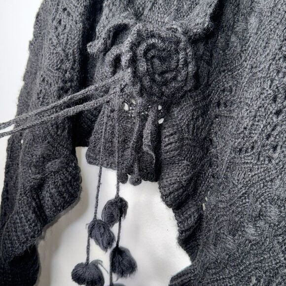 Cache Crochet Mohair Blend Cardigan - Picture 6 of 9